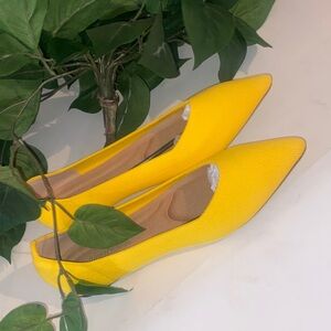 Vibrant Yellow Women's Flats